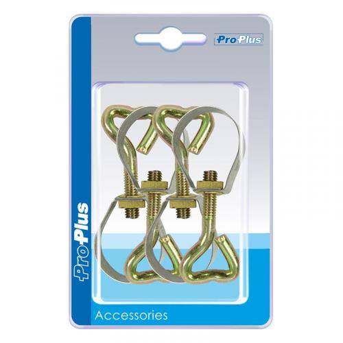 ProPlus Rohrklemme 24-26mm 4 Stck im Blister