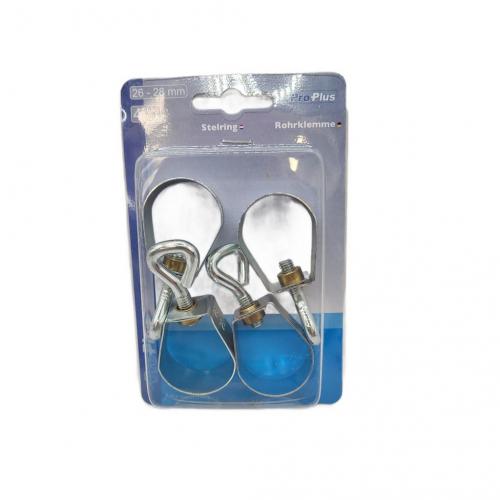 ProPlus Rohrklemme 26-28mm 4 Stck im Blister