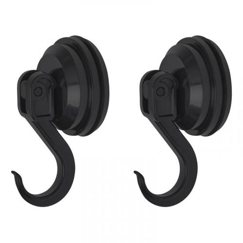 Markenlos Saughaken schwarz 4kg Set von 2 Stck