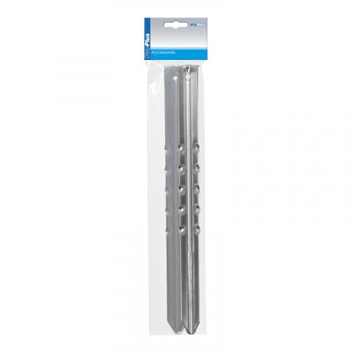 ProPlus Pro Plus Zeltheringe geriffelt 40cm Metall 2er Set