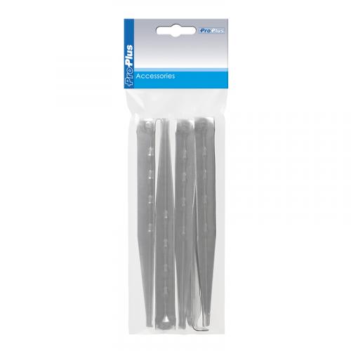 ProPlus Zelthering 18,5cm Aluminium geriffelt 6 St�ck im Polybeutel