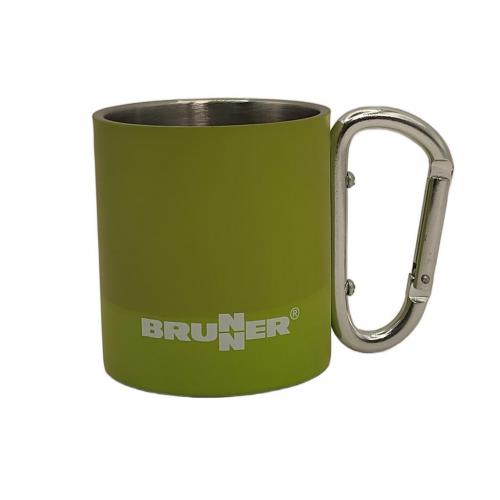 Brunner Legend Karamug Outdoor Thermobecher Edelstahl isoliert