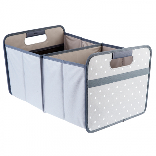 meori Faltbox Classic L stein grau Punkte