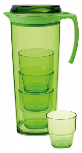 Gimex Kannenset 5 tlg, grn