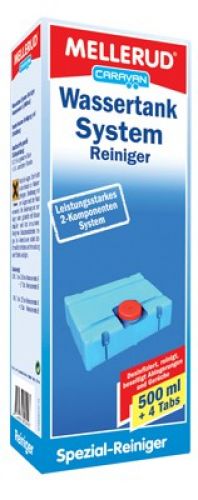 MELLERUD Wassertank-Systemreiniger 500ml + 4 Tabs