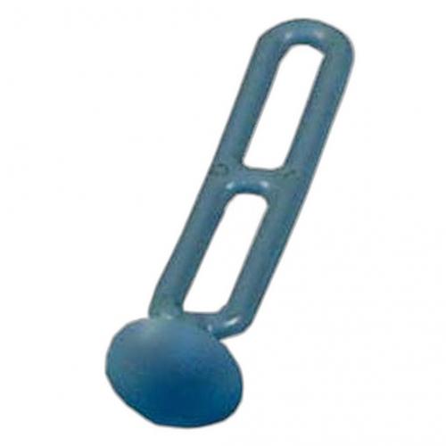 Camping Profi Nietkopf-Abspanner kurz, grau (5er-Pack)