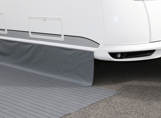 Hindermann Bodensch�rze Folie dunkelgrau 300 cm