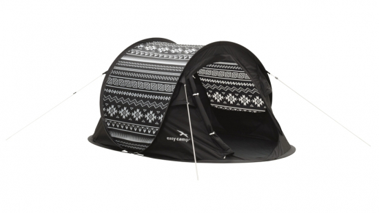 Camping Profi Pop-Up-Zelt Antic Tribal Black&White (A)