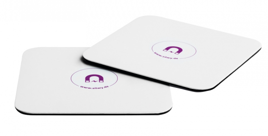 Silwy Untersetzer mit integrierter Metallschicht Rutschfest 2er-Set (R)