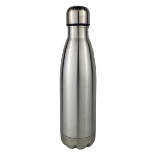 Gimex Thermoflasche grau-metallic