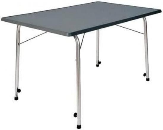 Dukdalf Tisch STABILIC I, anthrazit Campingtisch Klapptisch Stabil Kunststoff 