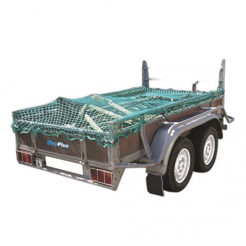 ProPlus Anhngernetz 2,00x3,00M mit Gummiseil Befestigung und Sicherung Feinmaschig