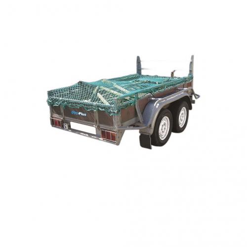 ProPlus Anhngernetz 2,00x3,50M mit Gummiseil Befestigung und Sicherung Feinmaschig