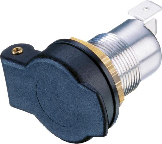 Pro car Einbau-Normsteckdose Metall 16 A / 12 - 24 V