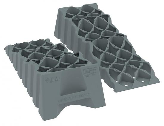 Fiamma Auffahrkeil Level Up Premium, grau