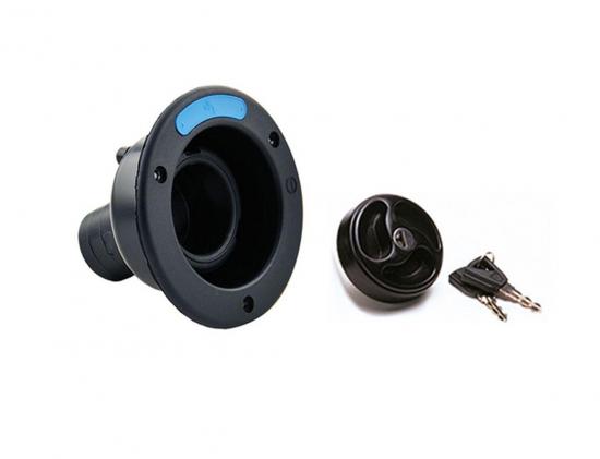 Berger Wasser Einfllstutzen Typ L  inklusive Schloss schwarz