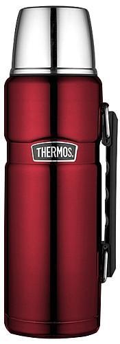 Thermos Isolierflasche Stainless King 1,2 l - Farbe: cranberry