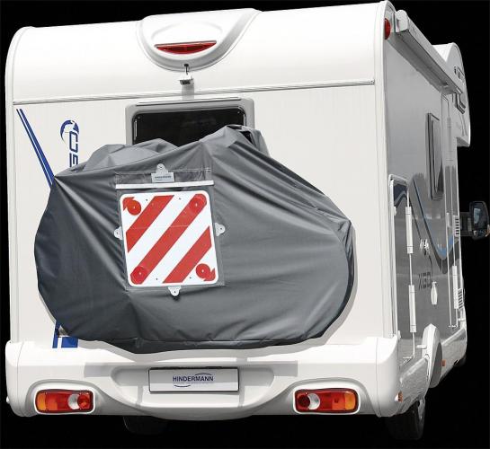 Hindermann Schutzh�lle f�r Radtr�ger City 3-R�der graphitgrau