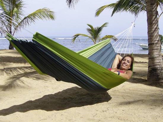 AMAZONAS Amazonas Hngematte Silk Traveller Leichthngematte Grn Camping