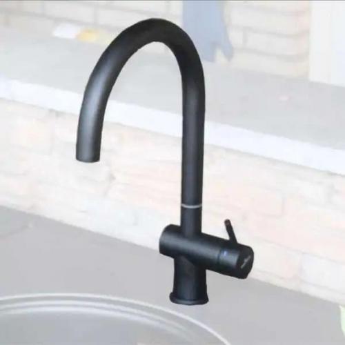 Big Green Egg Wasserhahn Schwarz/Antrazit