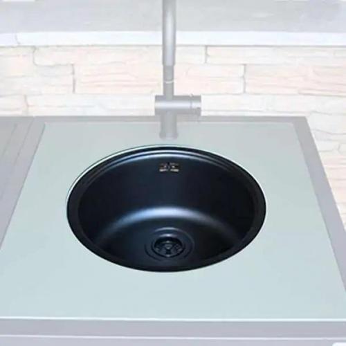 Big Green Egg Waschbecken Schwarz/Antrazit