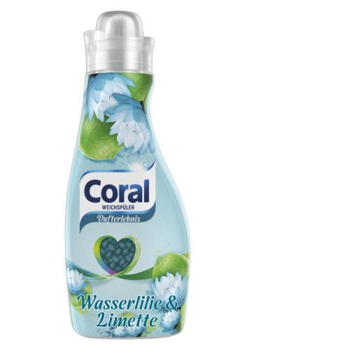 Coral Weichspler Wasserlilie & Limette 27 Waschladungen 675ml