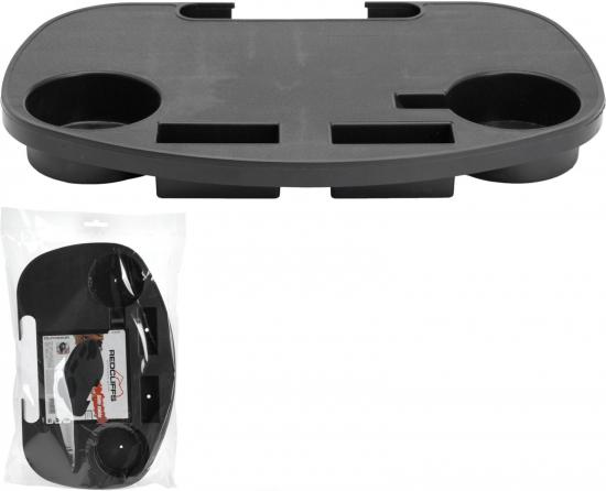 Redcliffs Camptropia Seitentisch Clip On fr Gartenstuhl Campingstuhl Schwarz