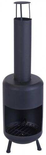 Markenlos Terrassenkamin Gartenkamin Kaminholzofen 30x30x105cm