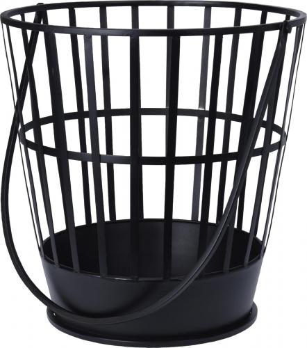 Camping Profi Feuerkorb 38x38-77cm Metall