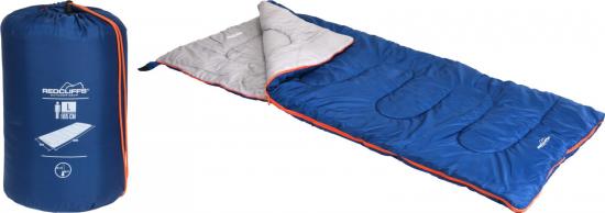 Redcliffs Schlafsack Dunkelblau Camping Outdoor 190x80cm