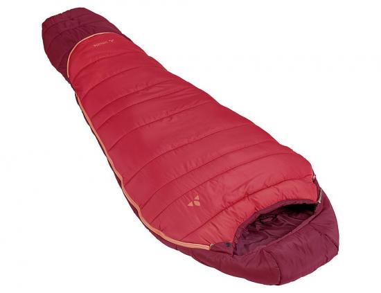 Vaude Schlafsack Kobel Adjust Kinderschlafsack Camping Dark Indian Red