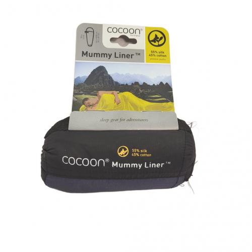 Cocoon Mumienschlafsack Tuareg Seide- Baumwolleschlafsack Innenschlafsack 