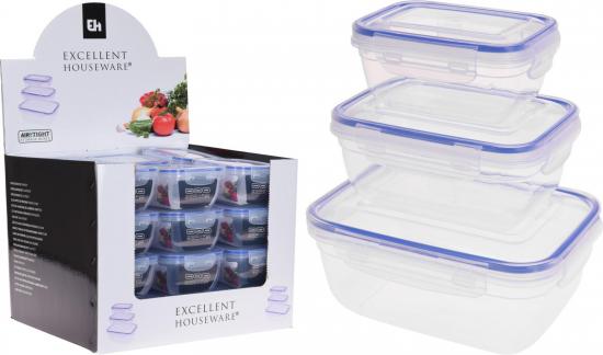 Haushaltswaren-guru Haushaltswaren-Guru Vorratsdose Aufbewahrungsbox 3er Set