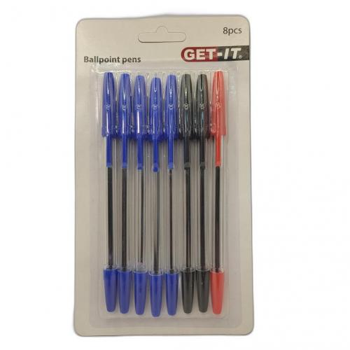 Get-It  Kugelschreiber 8er Set