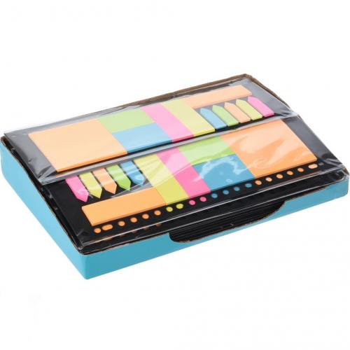 Free & Easy Haftnotizblock-Set, Bunte Farben, Ideal fr Bro und Schule