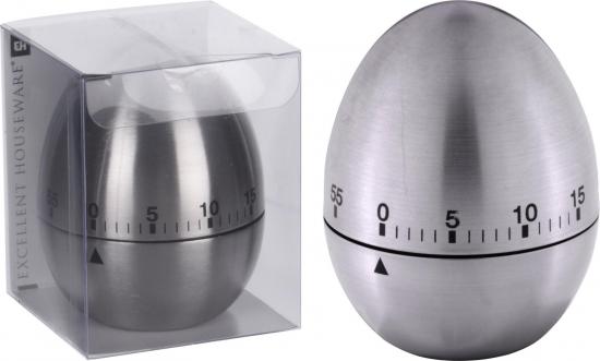 Haushaltswaren-guru Haushaltswaren Guru Eieruhr Kochuhr Kurzzeitmesser Edelstahl 