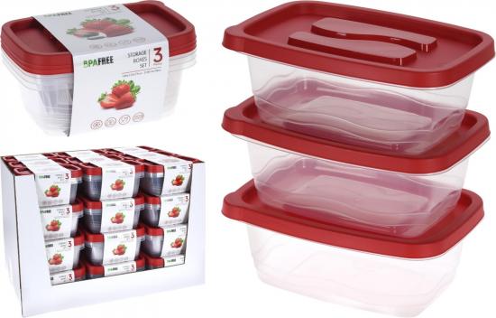 Ultra Clean Vorratsdosen Aufbewahrungsbox 3 Stck