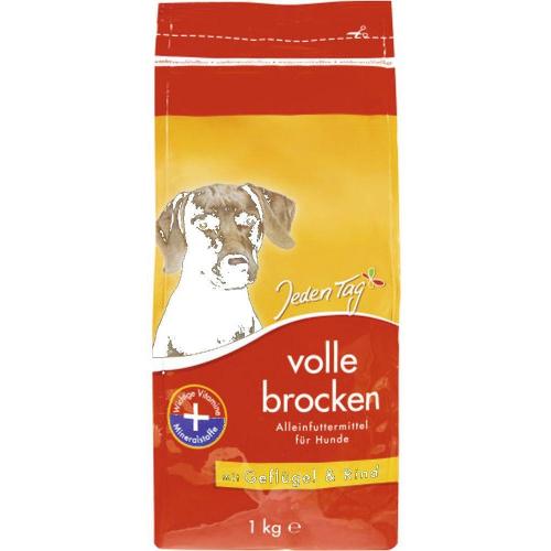 Jeden Tag JedenTag Hund trocken Gefl�gel + Rind 1kg Beutel