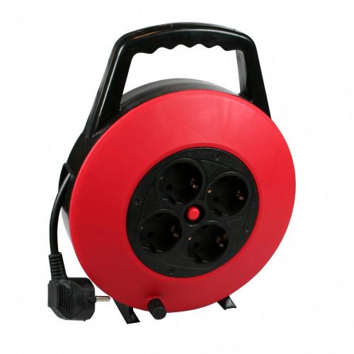 Bellson Kabeltrommel Kabel Box mit Griff Verl�ngerungskabel