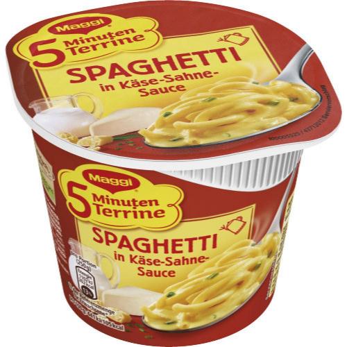 Maggi 5min Terrine Spaghetti K�se Sahne 62g Becher