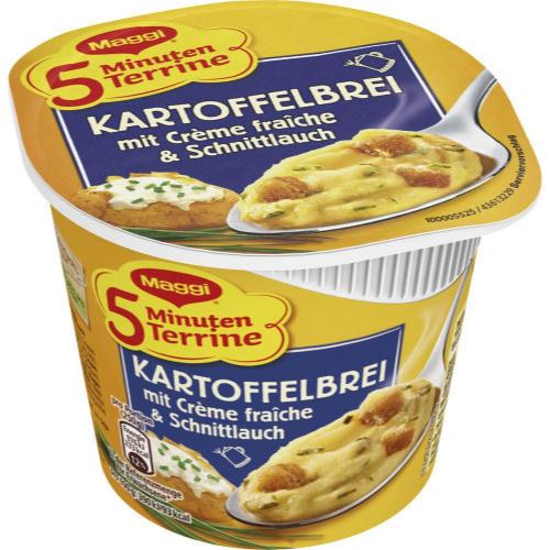Maggi 5min Terrine Kartoffelbrei creme fraiche 53g Becher