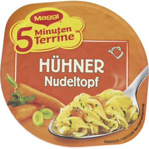 Maggi 5min Terrine H�hner-Nudeltopf 41g Becher