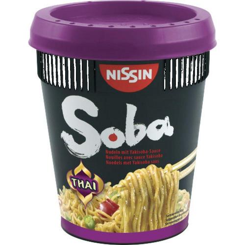 Nissin Soba Cup Thai Curry 87g Becher