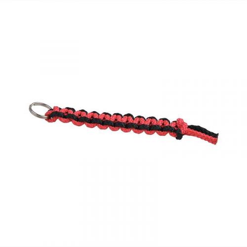 Seilflechter Schl�sselanh�nger mit Ring, lang und flach geflochten, sortiert