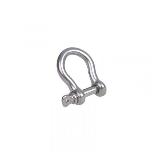 Seilflechter Geschweifte Schkel 5mm, A4 RVS AISI 316, 1.000 daN