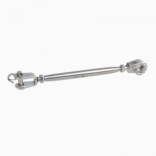 Seilflechter Wantenspanner M6 fr Seil, 3mm, A4 RVS AISI 316, 1.500 daN
