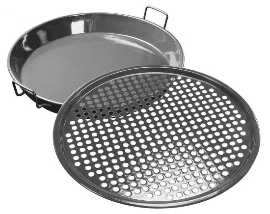 Outdoorchef Pfanne und Backblech Grillzubeh�r Gourmet-Set 2-tlg.