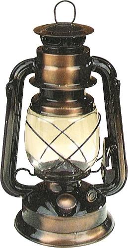 favorit Favorit Sturmlaterne Antike Stall-Laterne in Kupferoptik 25 cm