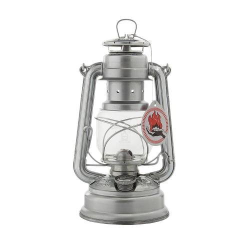 Feuerhand Sturmlaterne 276 verzinkt - Farbe: kobaltblau