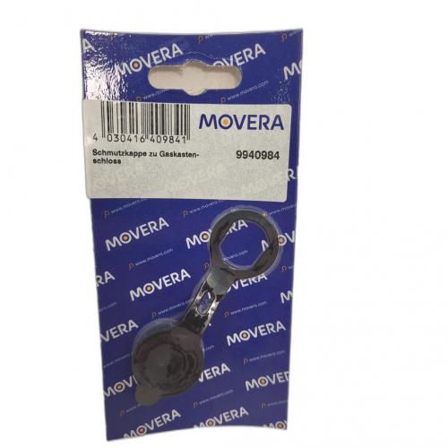 Movera Schmutzkappe zu Gaskastenschloss Stauraumverschluss Schwarz 